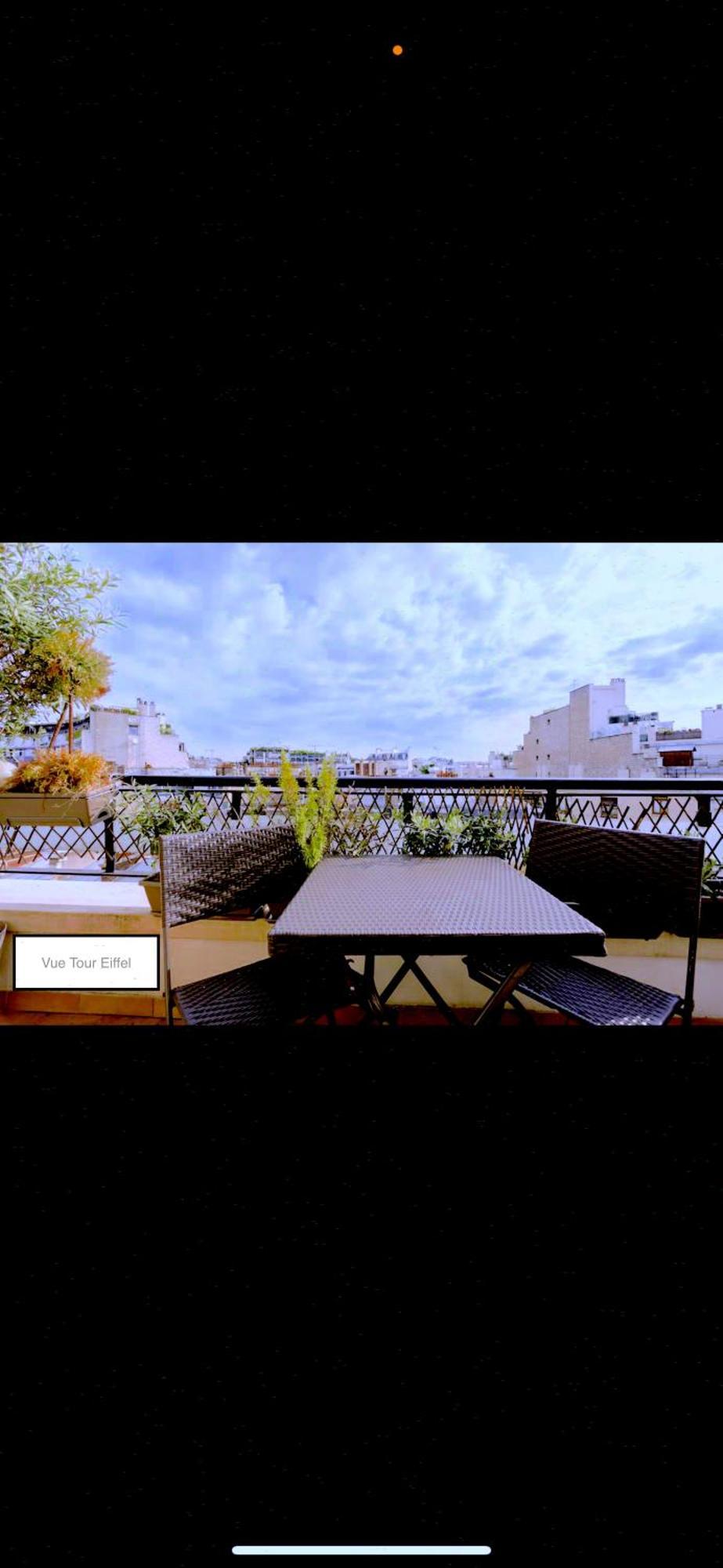 Appart Terrasse Vue Tour Eiffel Paris Exterior photo